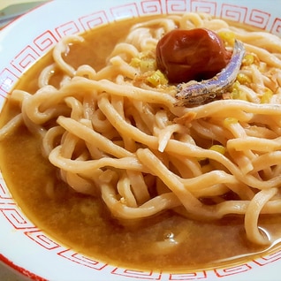 すぐ食べたい♪ときの煮干しラーメン(試作1:味噌)